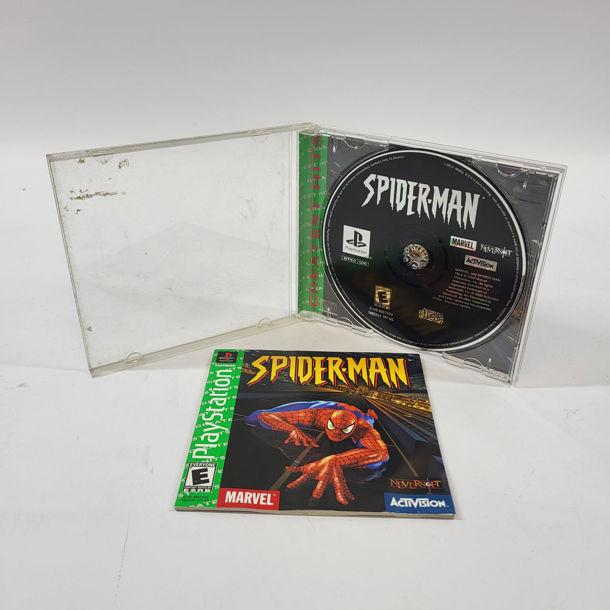 Spiderman (Sony PlayStation 1 PS1, 2000)