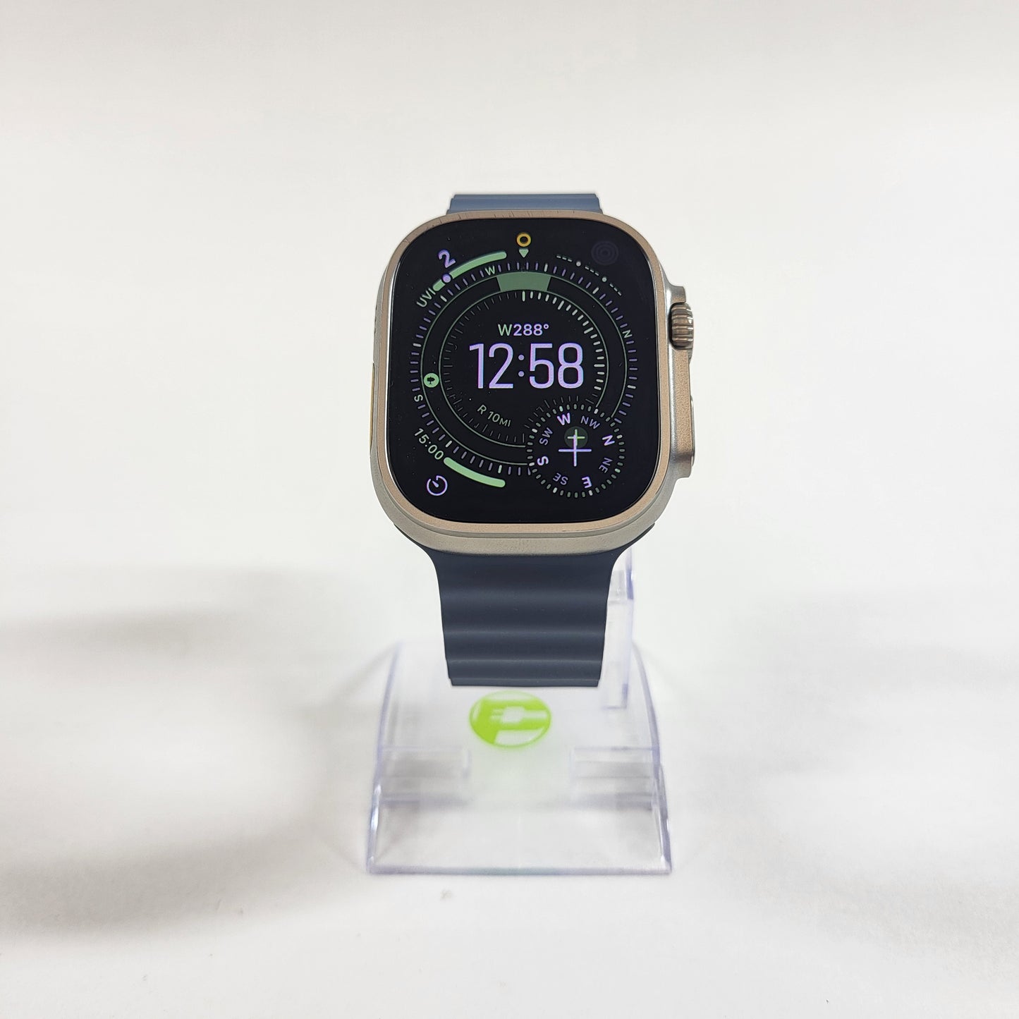 Factory Unlocked Apple Watch Ultra 3 49MM Natural Titanium Blue Ocean Band