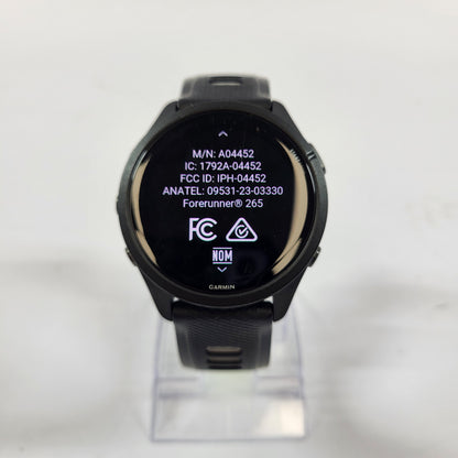 Garmin Forerunner 265 47mm Running Smartwatch 010-02810-01