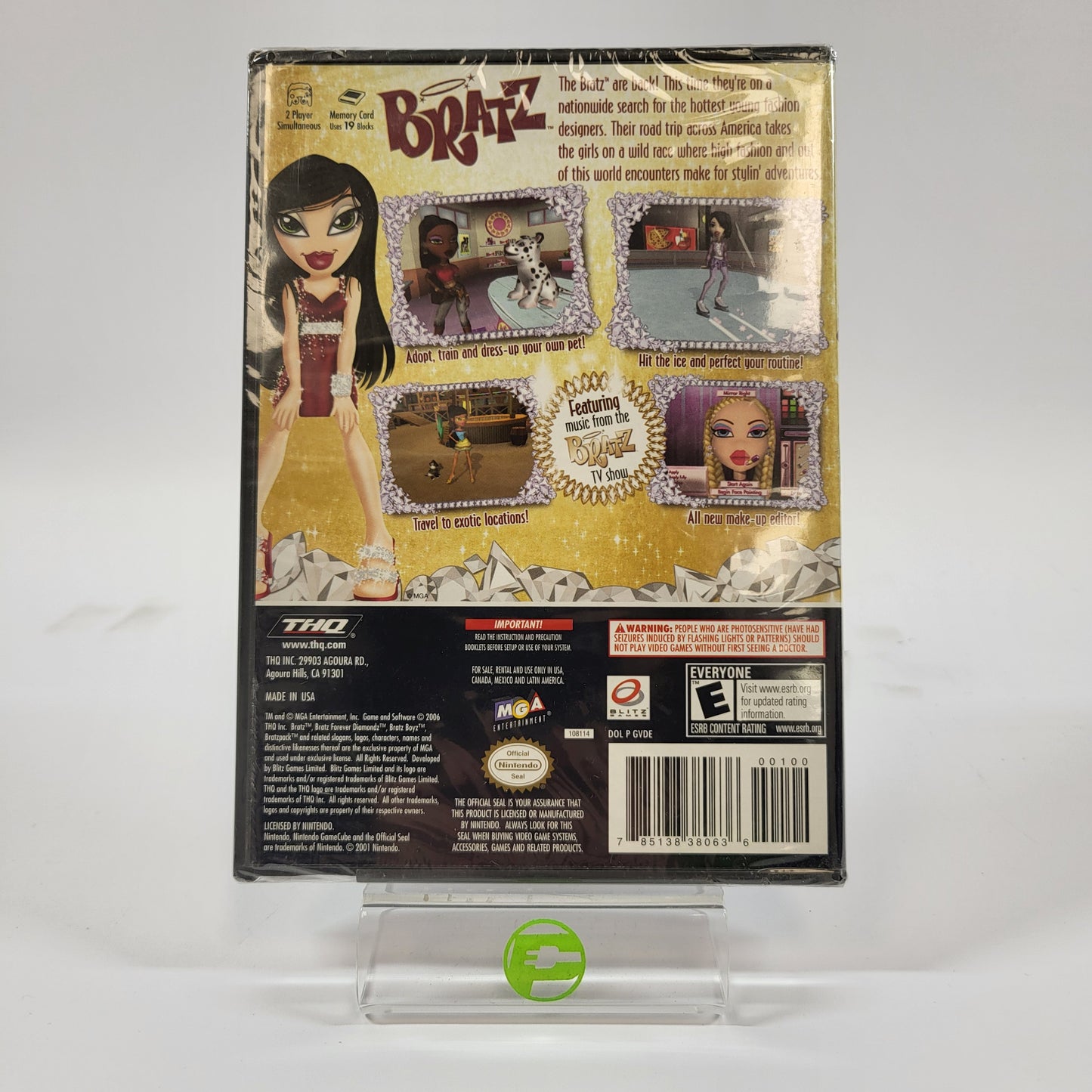 New Bratz Forever Diamondz (Nintendo GameCube, 2006)