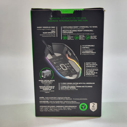 New Razer Basilisk v3 35K Wired Gaming Mouse RZ01-5230100-R3U1