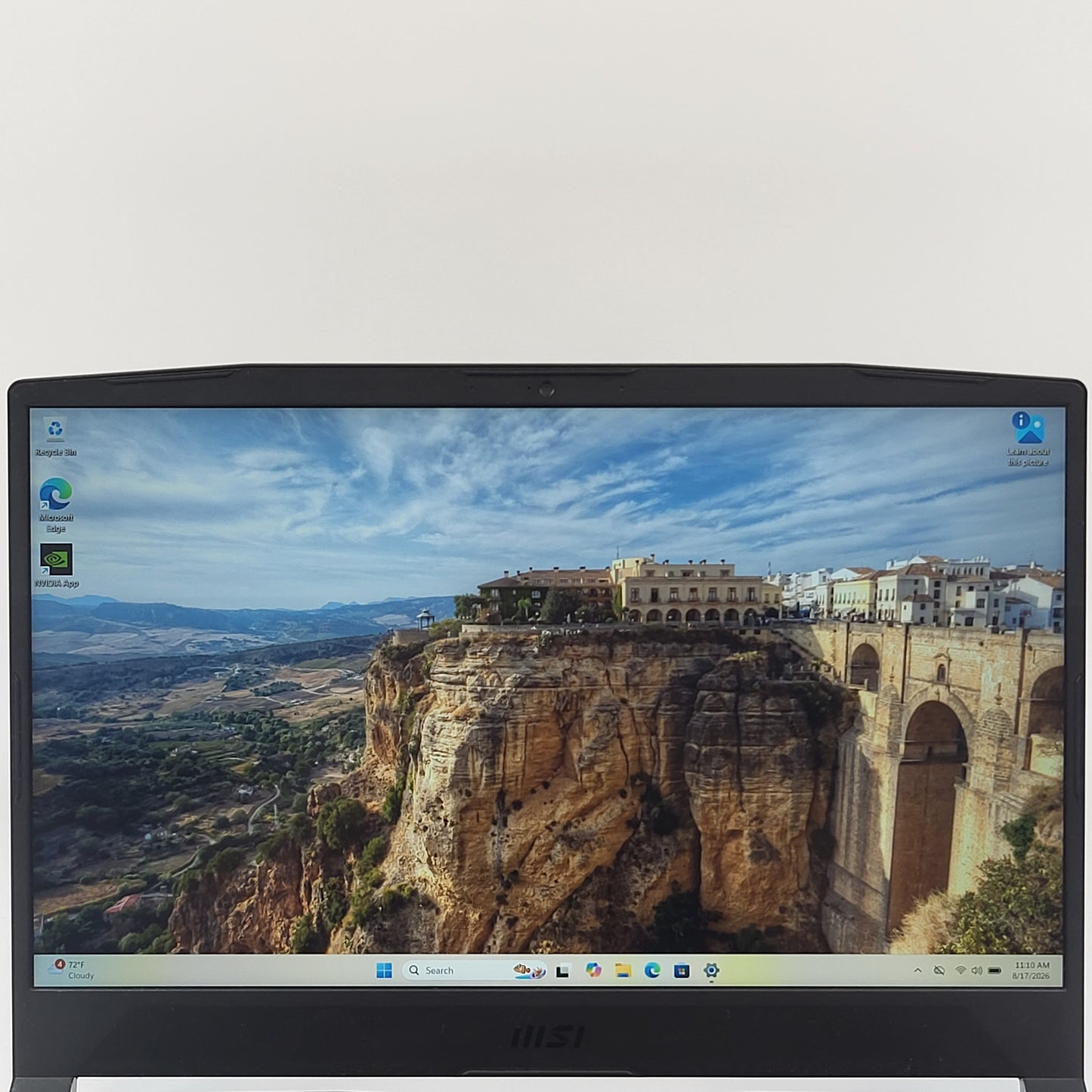 MSI Katana GF66 11UD 15.6" i7-11800H 2.3GHz 16GBRAM 512GBSSD GeForce RTX 3050 Ti