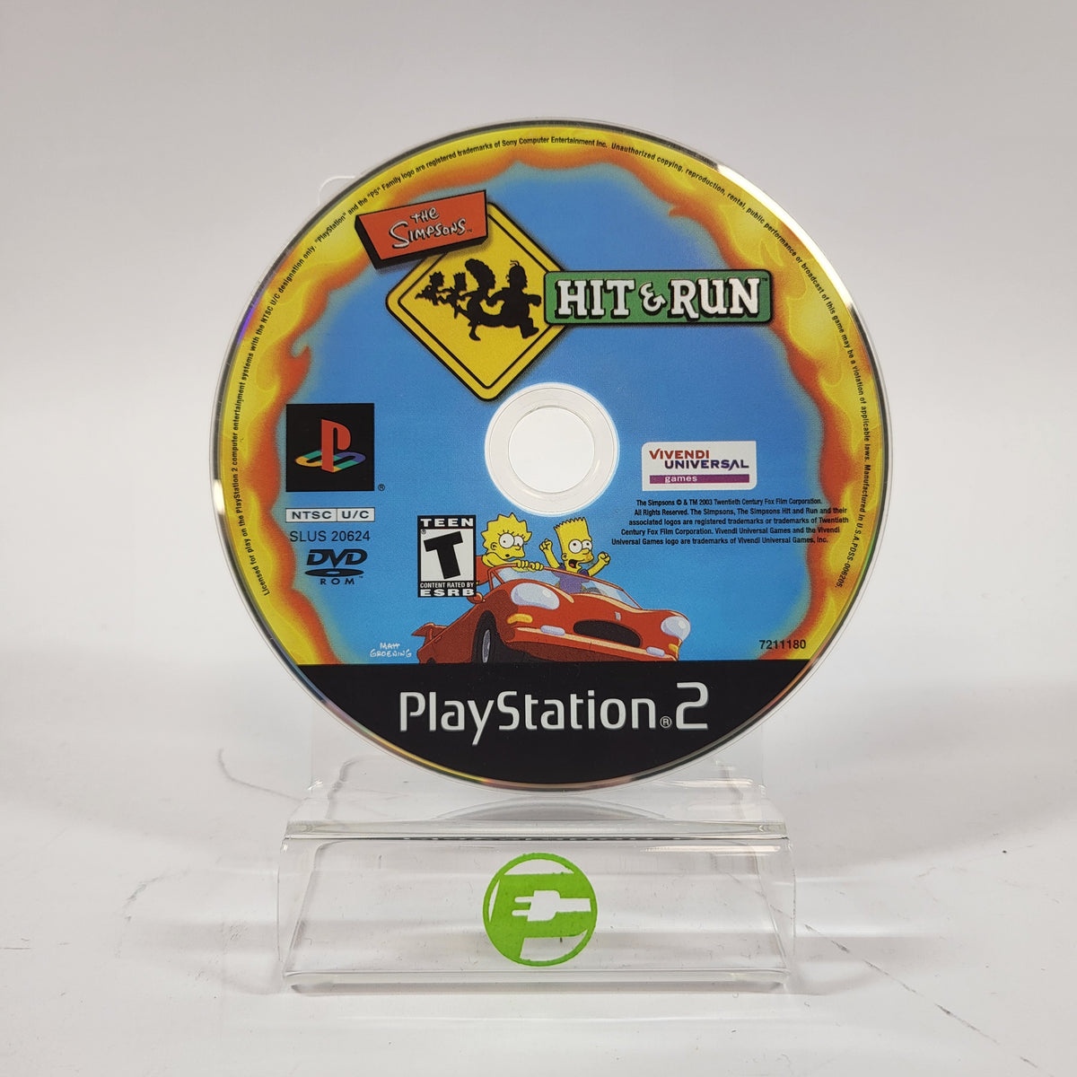 The Simpsons Hit and Run (Sony PlayStation 2 PS2, 2003)
