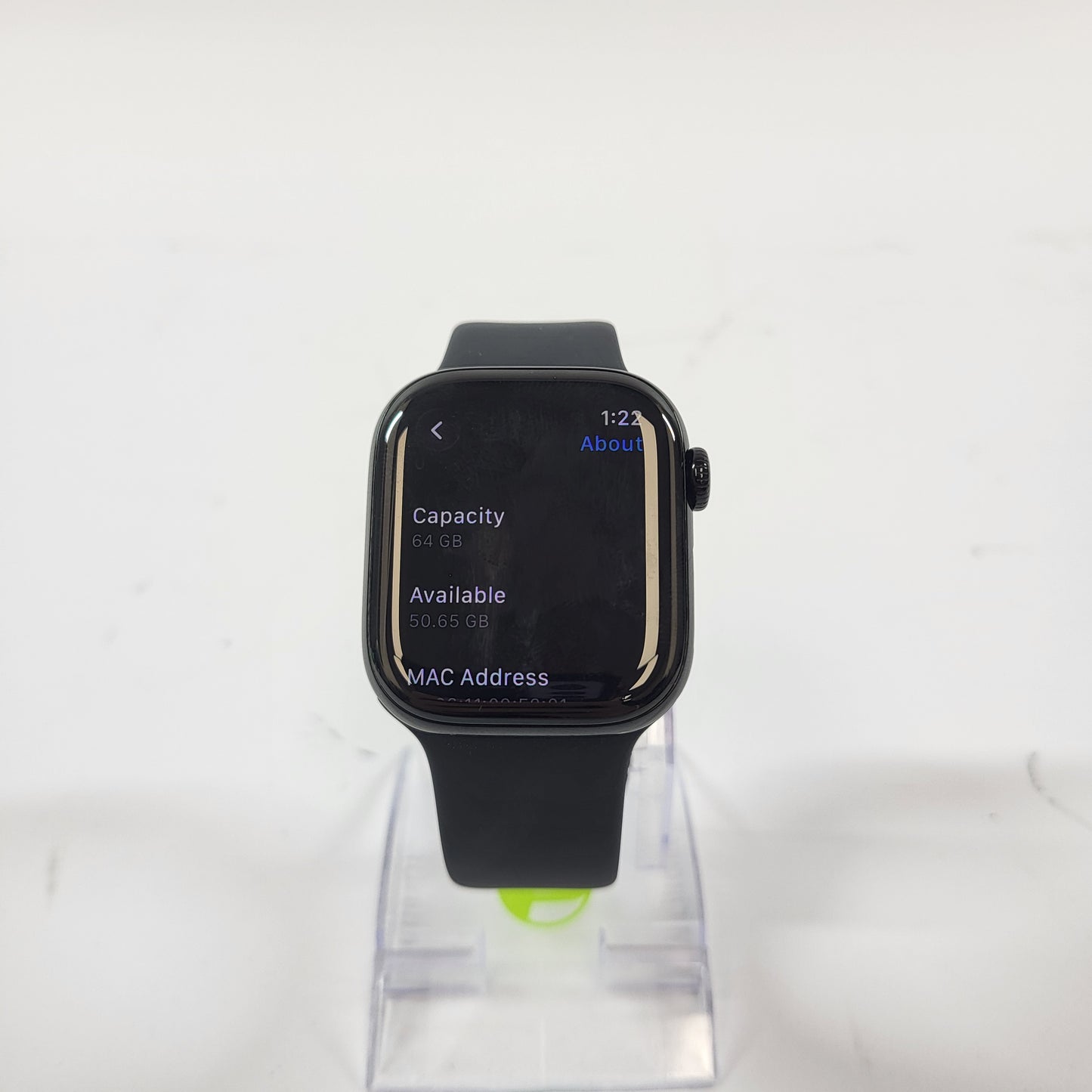 GPS Only Apple Watch Series 11 42MM Jet Black Aluminum Black Sport Band 