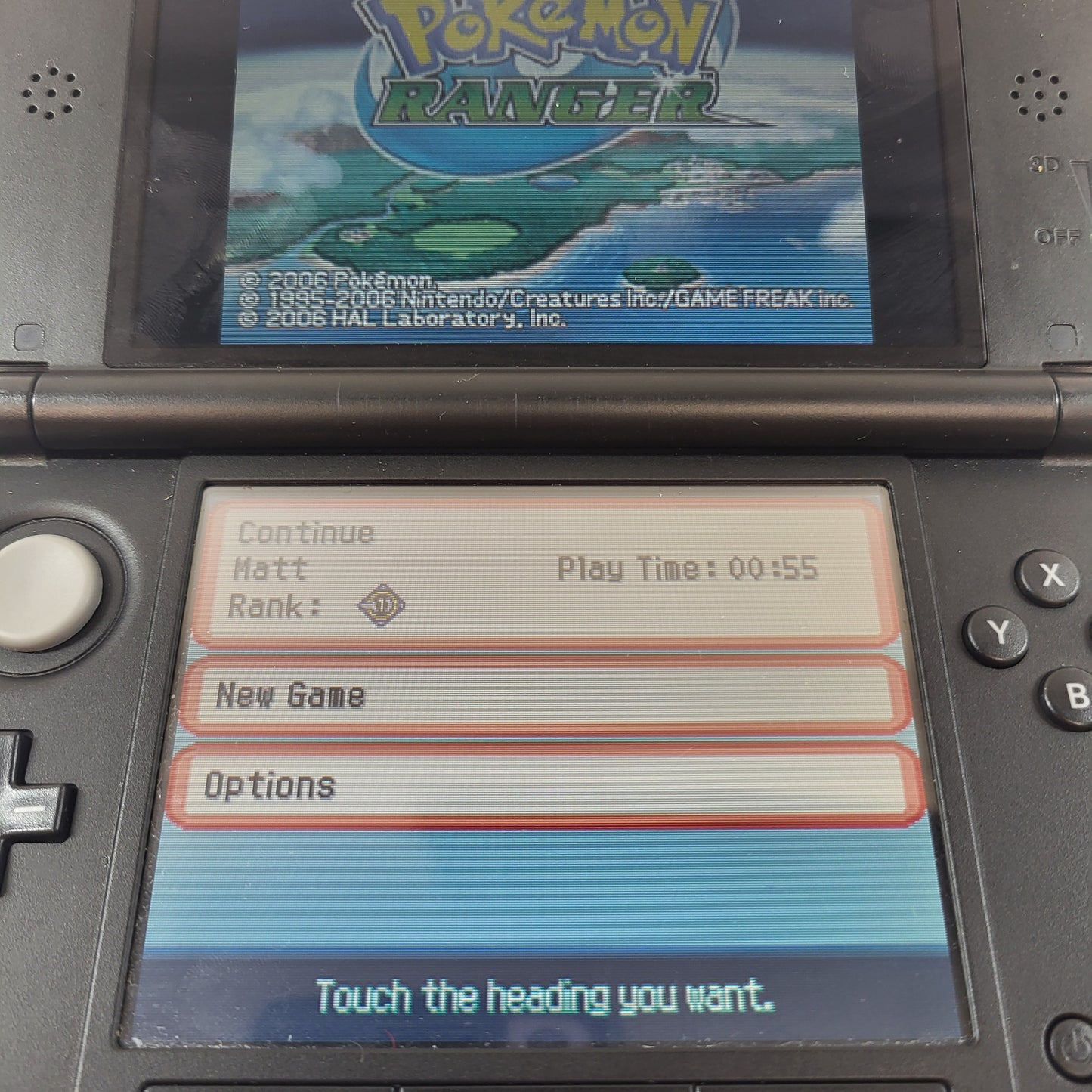 Pokemon Ranger (Nintendo DS, 2006) Cartridge Only MANAPHY EGG AVAILABLE READ