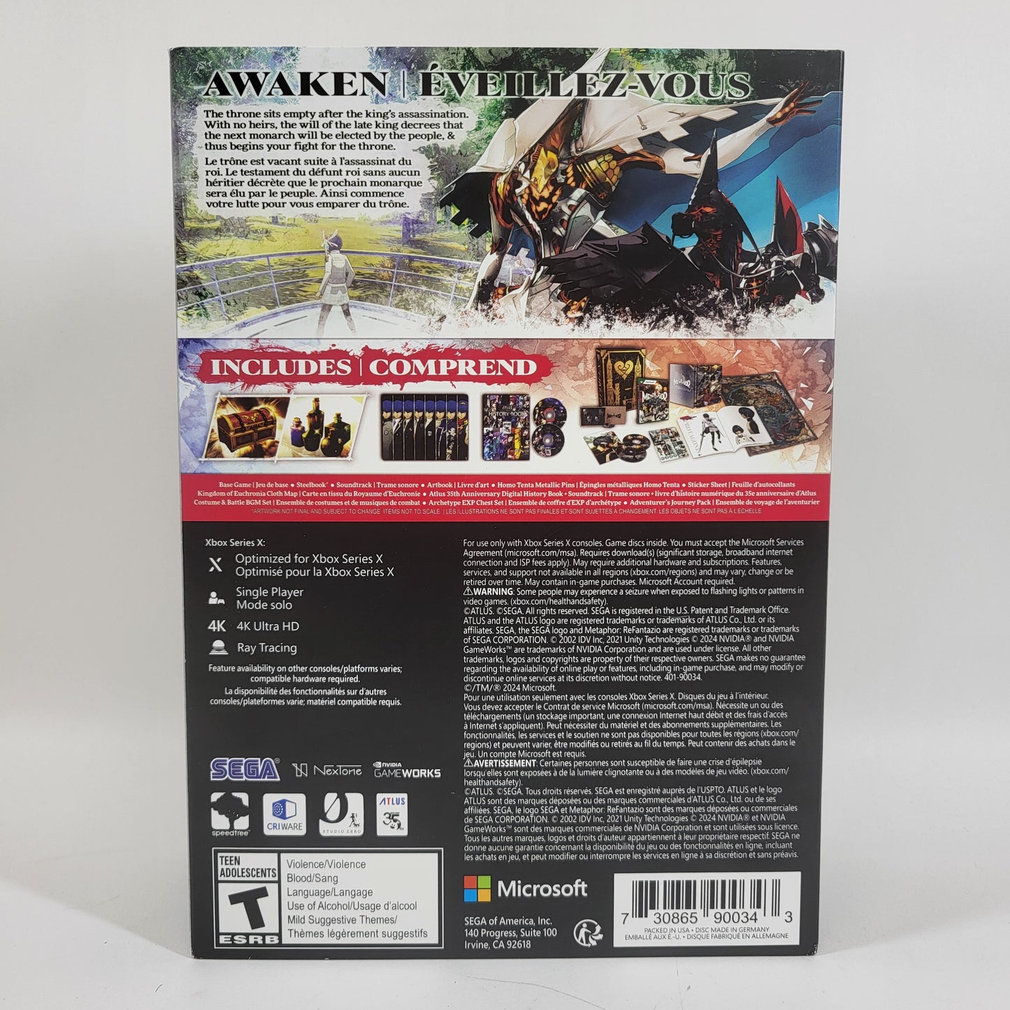 Metaphor: ReFantazio [Collector's Edition] (Microsoft Xbox Series X, 2024)