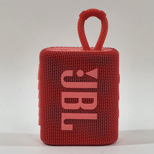 JBL Go 3 Portable Wireless Bluetooth Speaker Red  JBLGO3REDAM