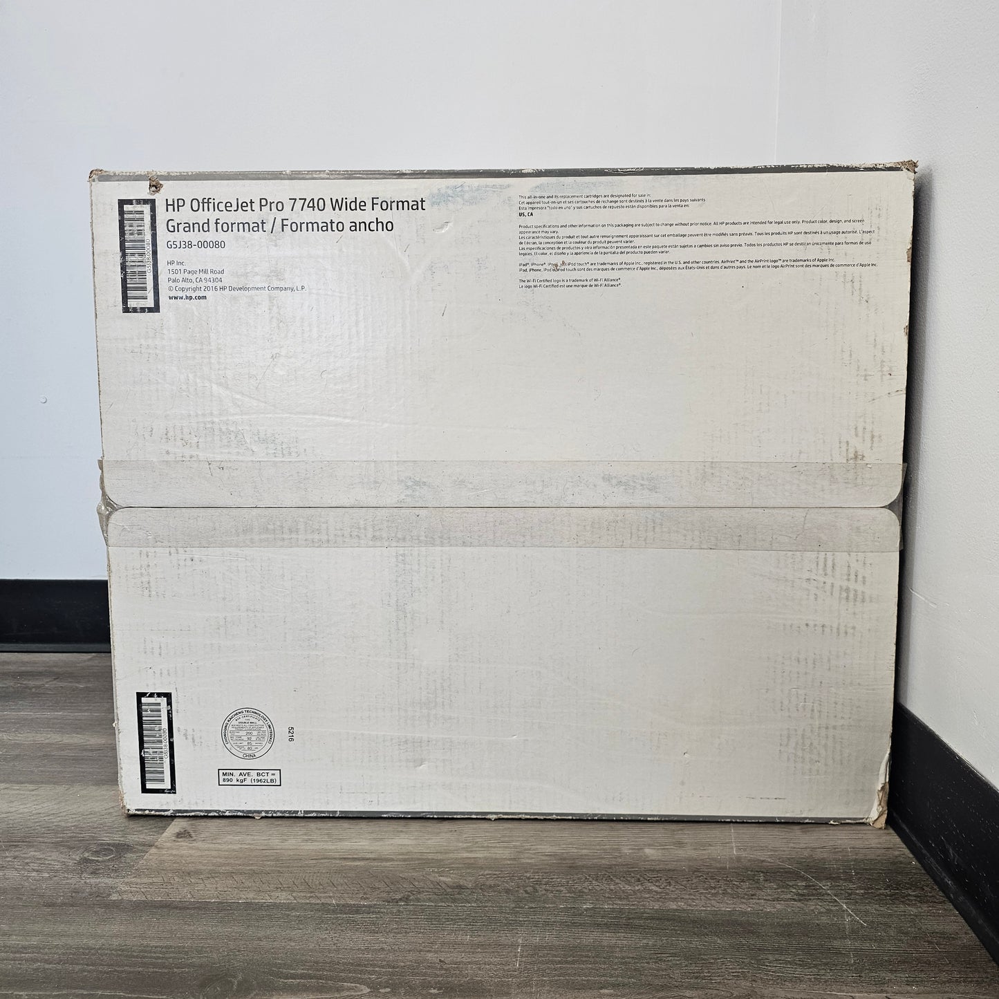 New HP OfficeJet Pro 7740 Wide Format All-In-One Printer G5J38-00080