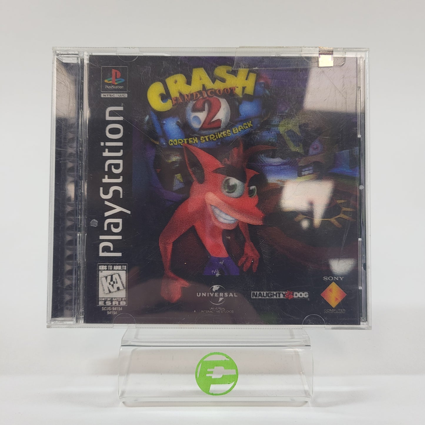 Crash Bandicoot 2 Cortex Strikes Back (Sony PlayStation 1 PS1, 1998)