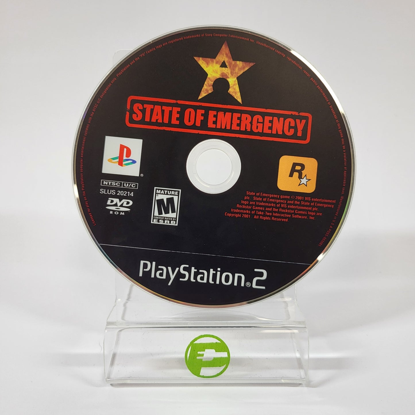 State of Emergency (Sony PlayStation 2 PS2, 2002)