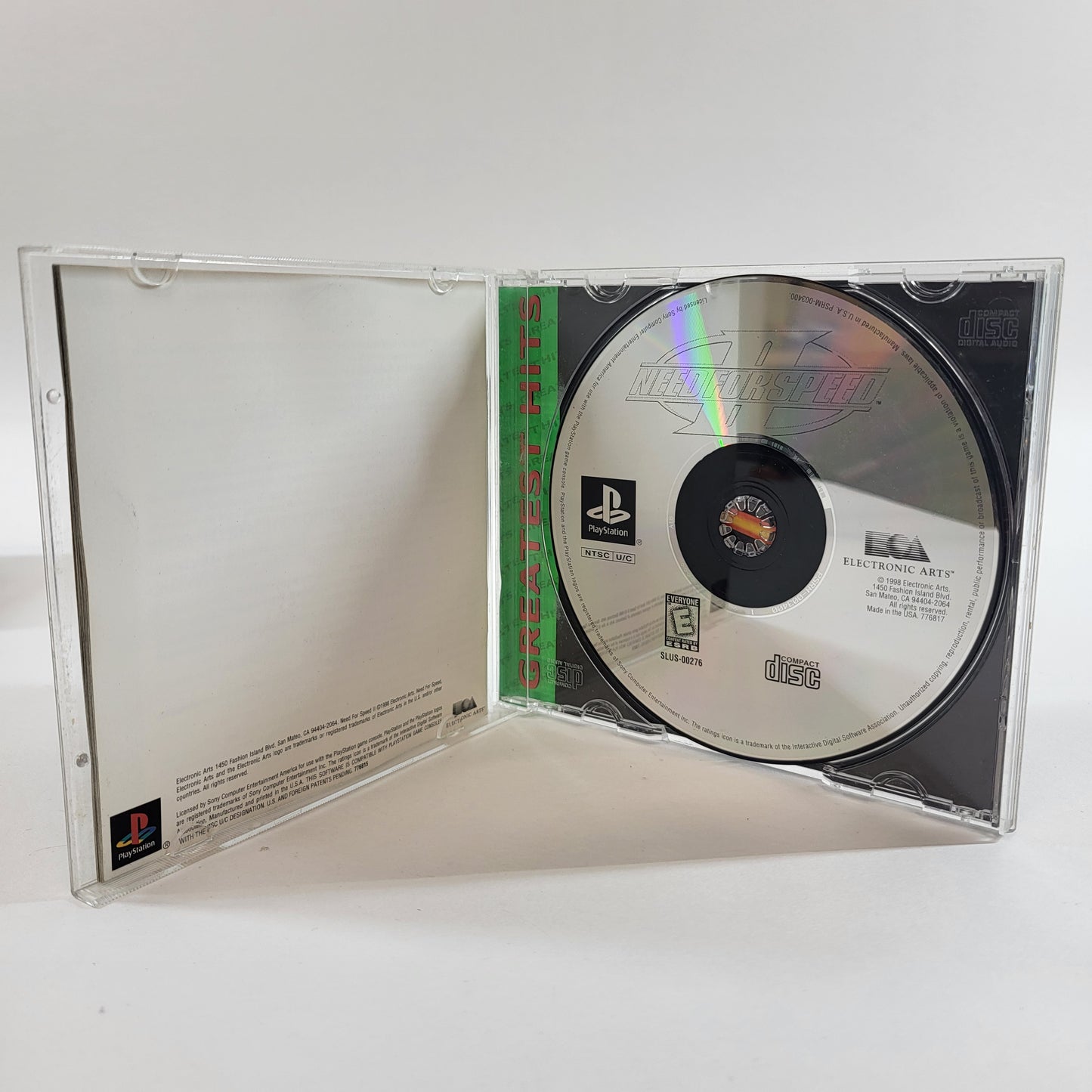 Need for Speed 2 (Sony PlayStation 1 PS1, 1997)