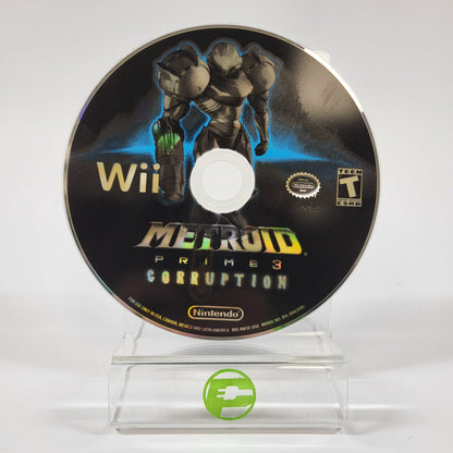Metroid Prime 3 Corruption (Nintendo Wii, 2007)