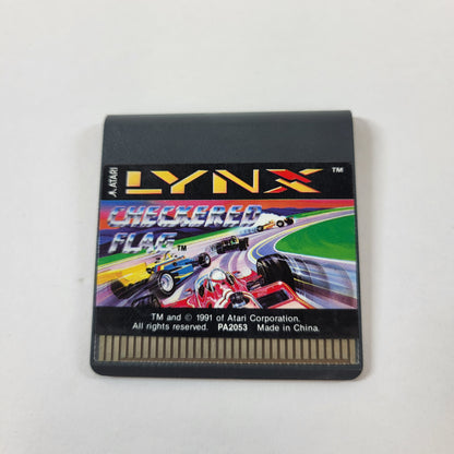 Checkered Flag (Atari Lynx, 1990) Cartridge Only