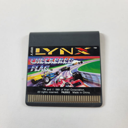 Checkered Flag (Atari Lynx, 1990) Cartridge Only