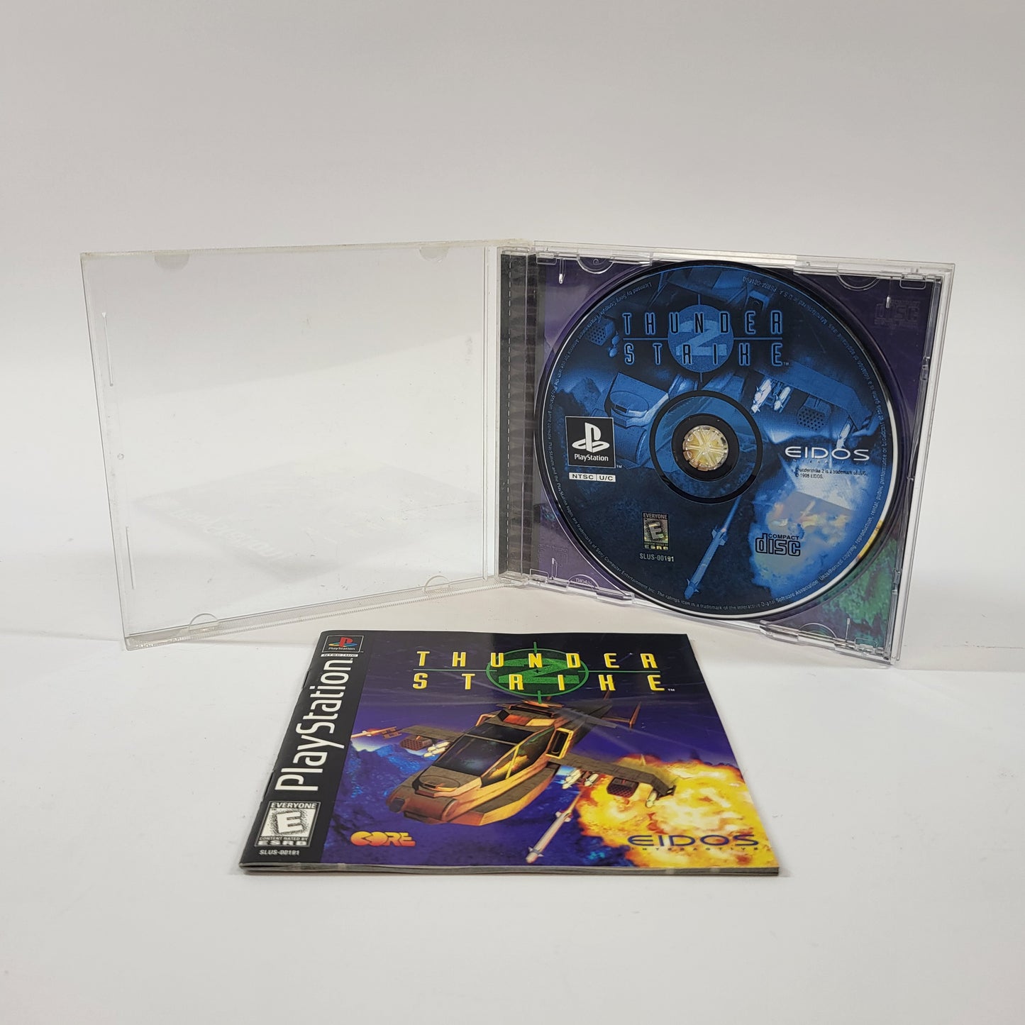 Thunder Strike 2 (Sony PlayStation 1 PS1, 1995)