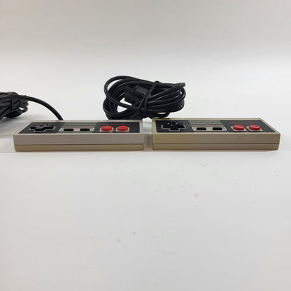 Nintendo NES Original Controller x2 NES-004 Gray