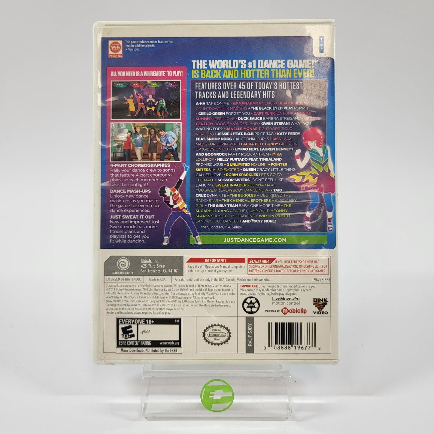 Just Dance 3 [Best Buy Edition] (Nintendo Wii, 2011)