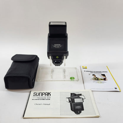 Sunpak Auto 422 D Auto Thyristor Electronic Flash Unit 1581B