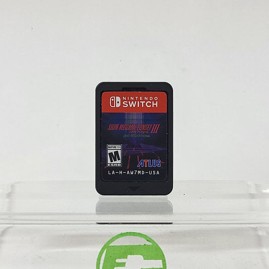 Shin Megami Tensei III: Nocturne HD Remaster (Nintendo Switch, 2021) Cartridge 