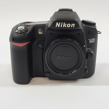 Nikon D80 10.0MP Digital SLR DSLR Camera 11,491 Shutter Count