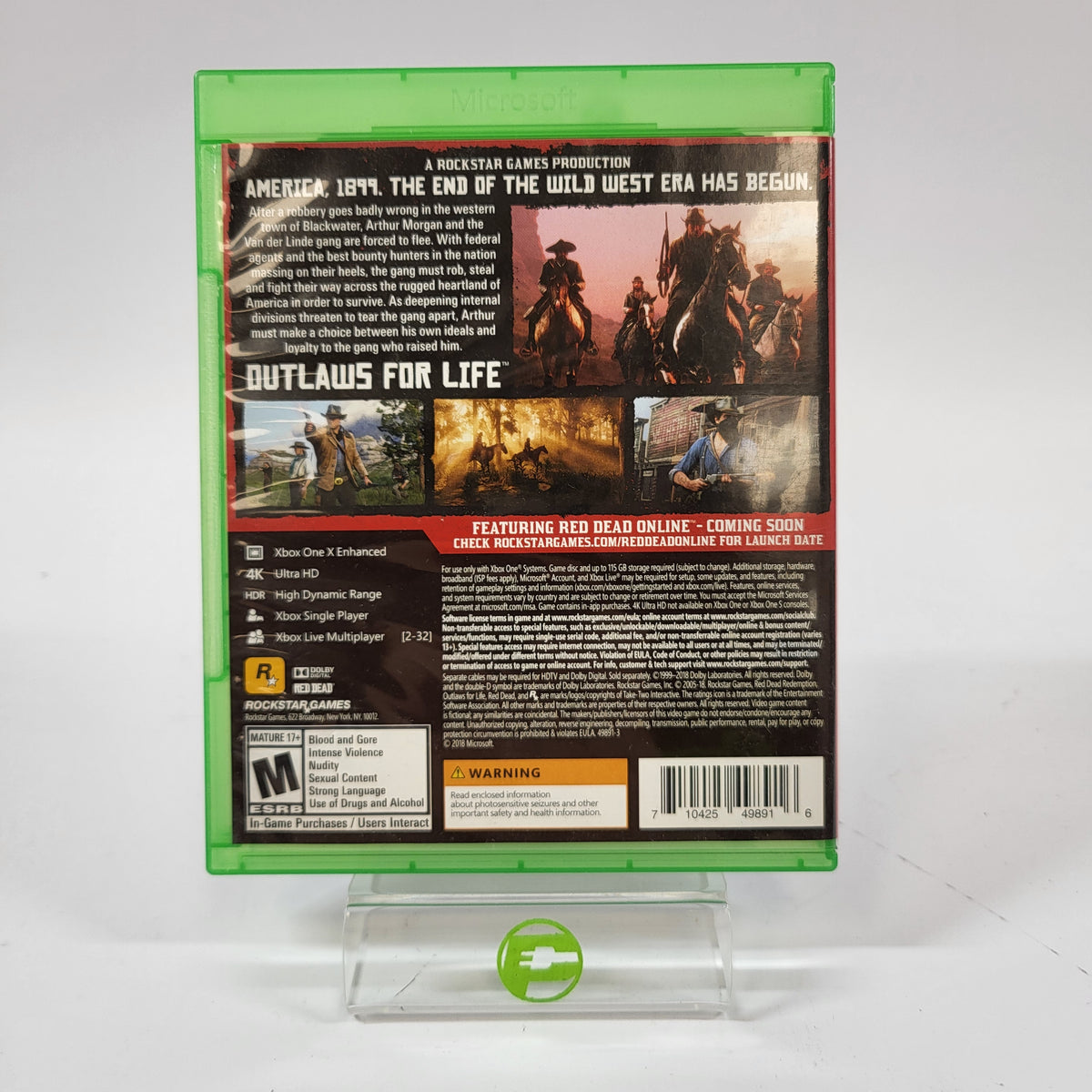 Red Dead Redemption 2 (Microsoft Xbox One, 2018)