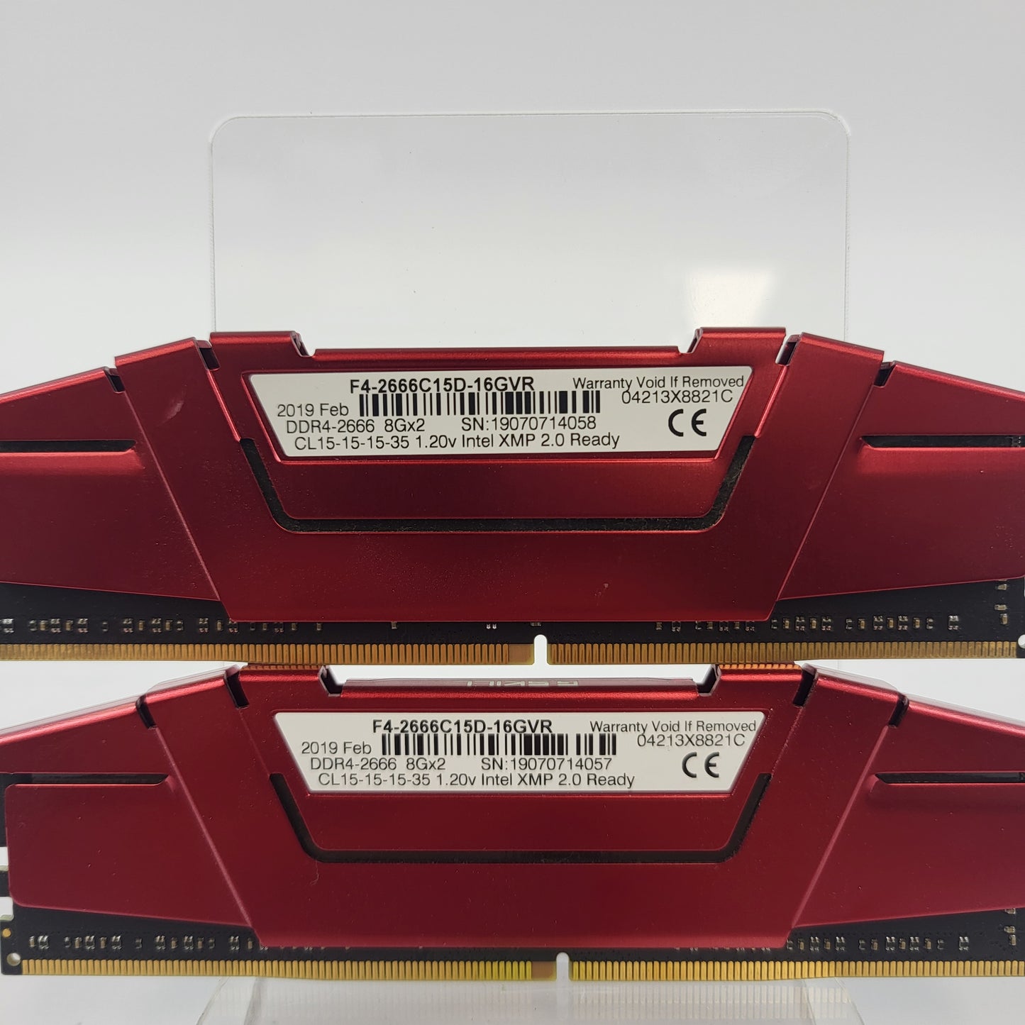 G.Skill Ripjaws V 16GB (2x8GB) RAM DDR4 2666MHz F4-2666C15D-16GVR