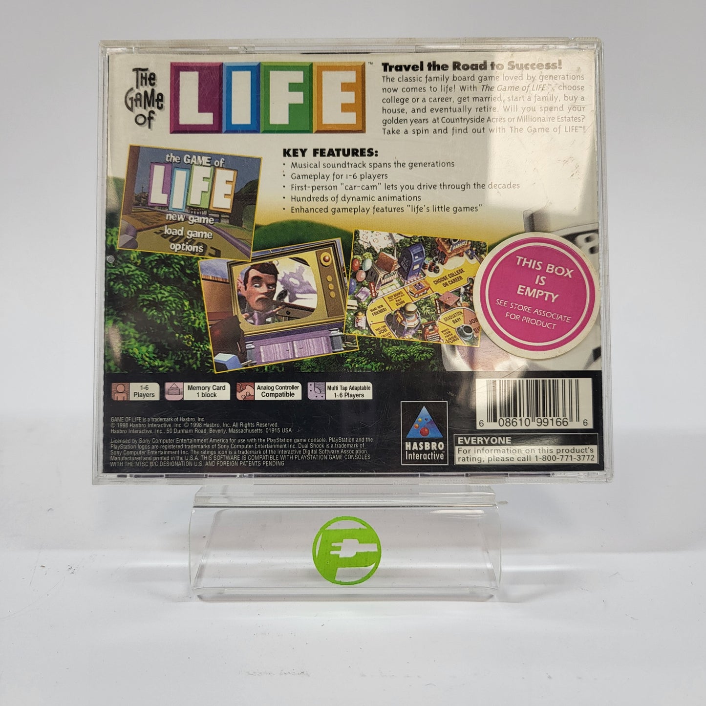 The Game of Life (Sony PlayStation 1 PS1, 1998)