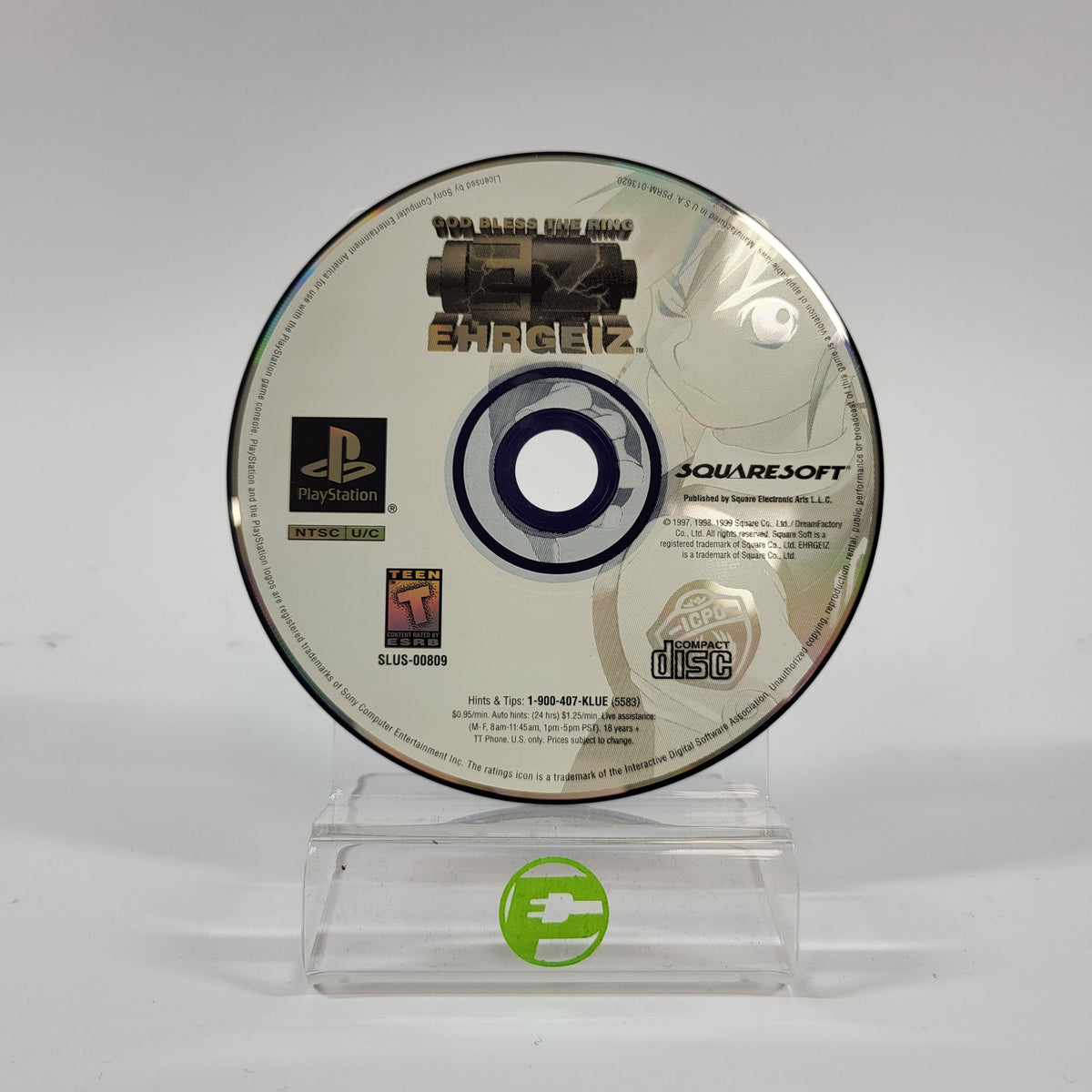Ehrgeiz (Sony PlayStation 1 PS1, 1999)