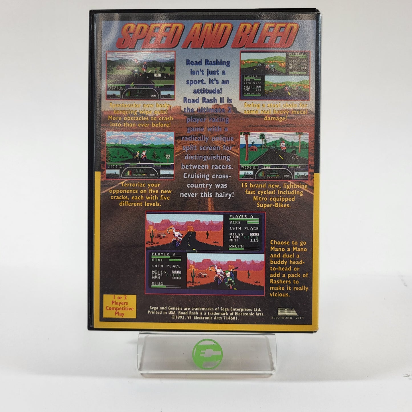 Road Rash II (Sega Genesis, 1992)