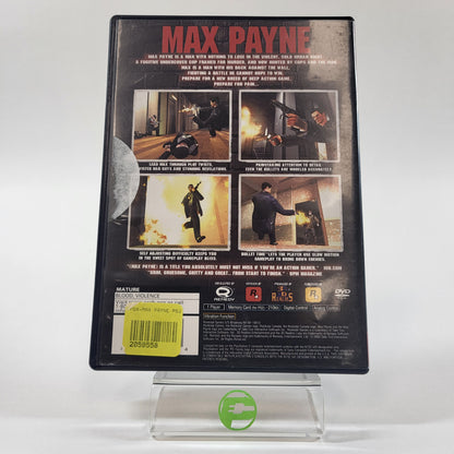 Max Payne [Greatest Hits] (Sony PlayStation 2 PS2, 2001)