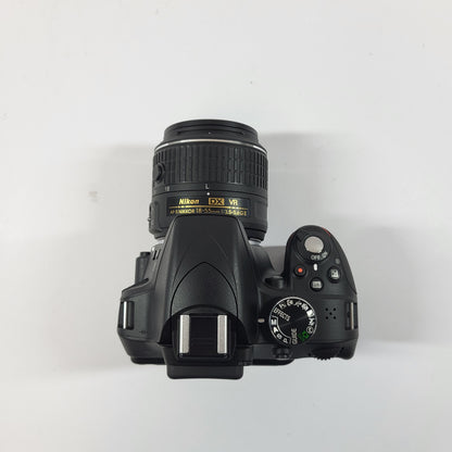 Nikon D3300 24.2MP Digital SLR DSLR Camera 4,298 Shutter Count