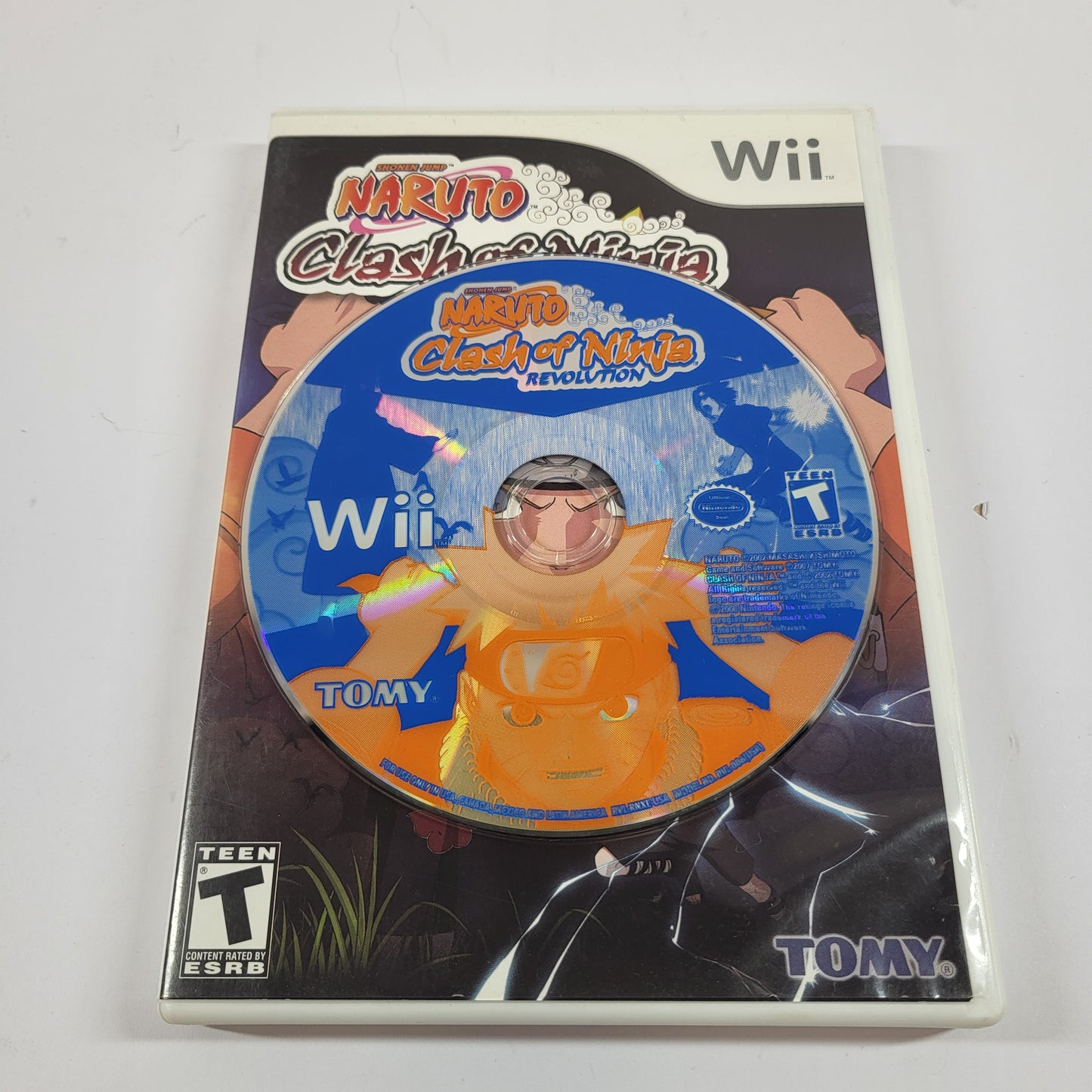 Naruto Clash of Ninja Revolution (Nintendo Wii, 2007)