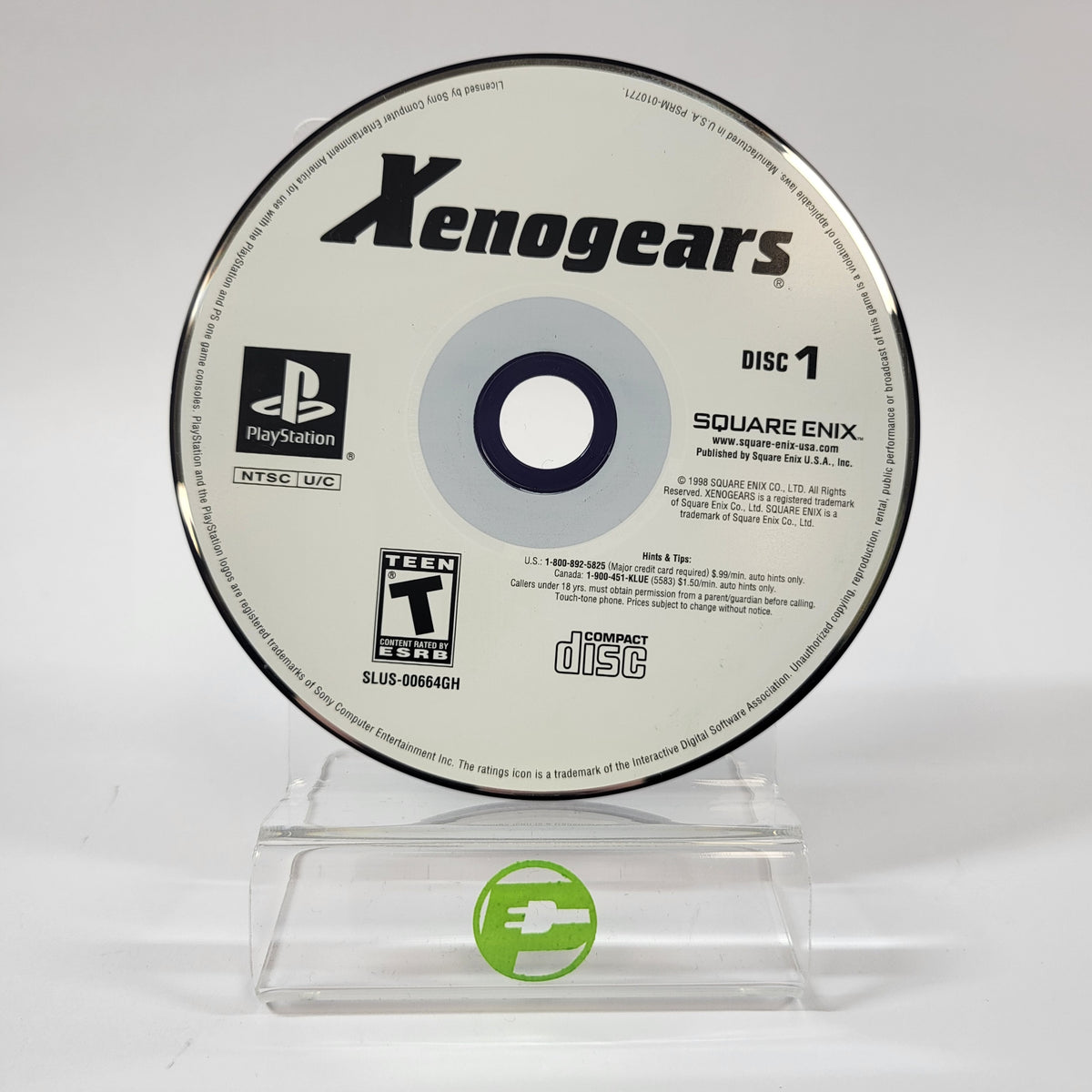 Xenogears [Greatest Hits] (Sony PlayStation 1 PS1, 1998)
