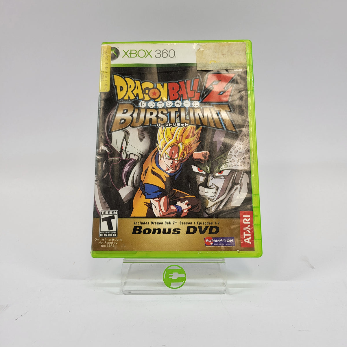 Dragon Ball Z Burst Limit (Microsoft Xbox 360, 2008)