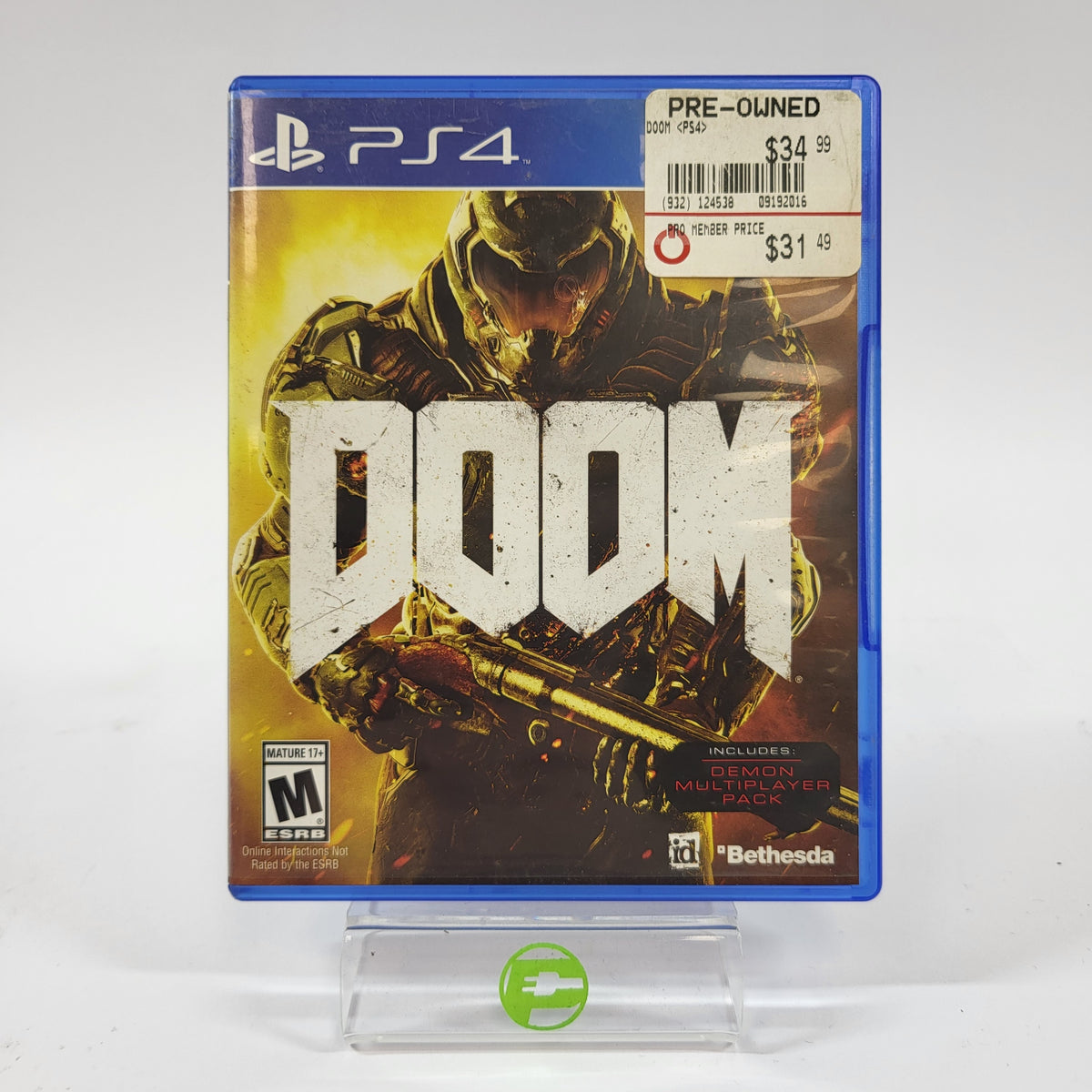 Doom (Sony PlayStation 4 PS4, 2016)