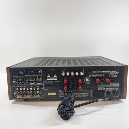 Carver Magnetic Field Amplifier Audio Video Sound Receiver AVR-100 READ