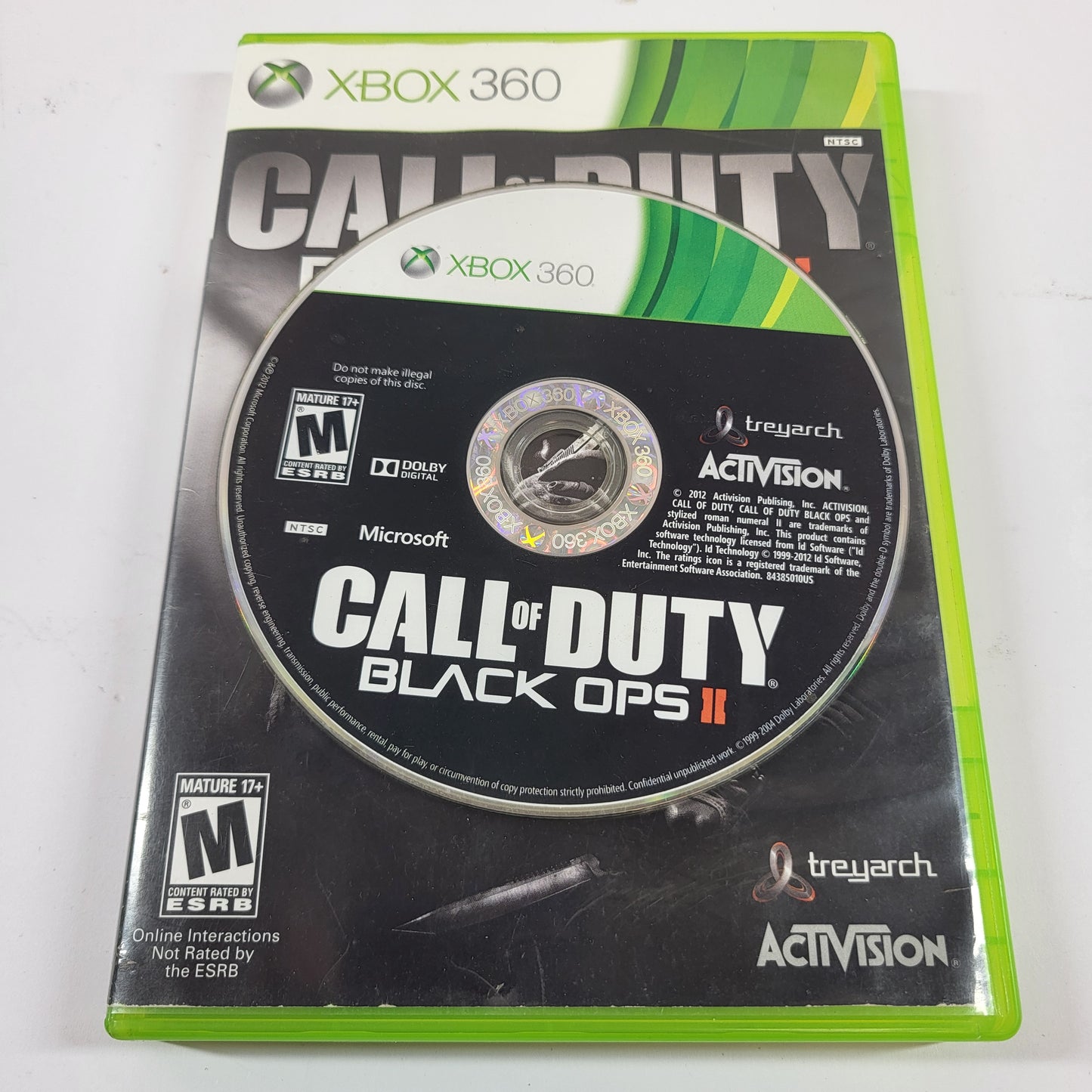 Call of Duty Black Ops II (Microsoft Xbox 360, 2012)