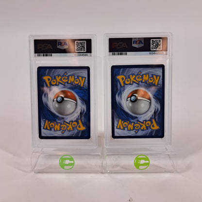 Pokémon TCG Scarlet & Violet Mew ex & Mewtwo 053, 052 Holo English PSA 8