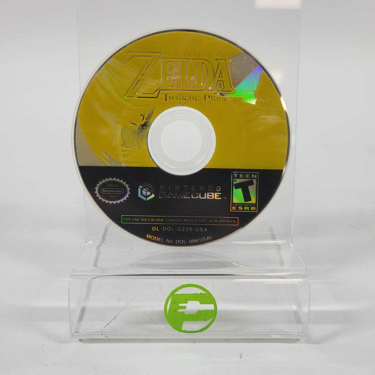Zelda Twilight Princess (Nintendo GameCube, 2006) Disc Only