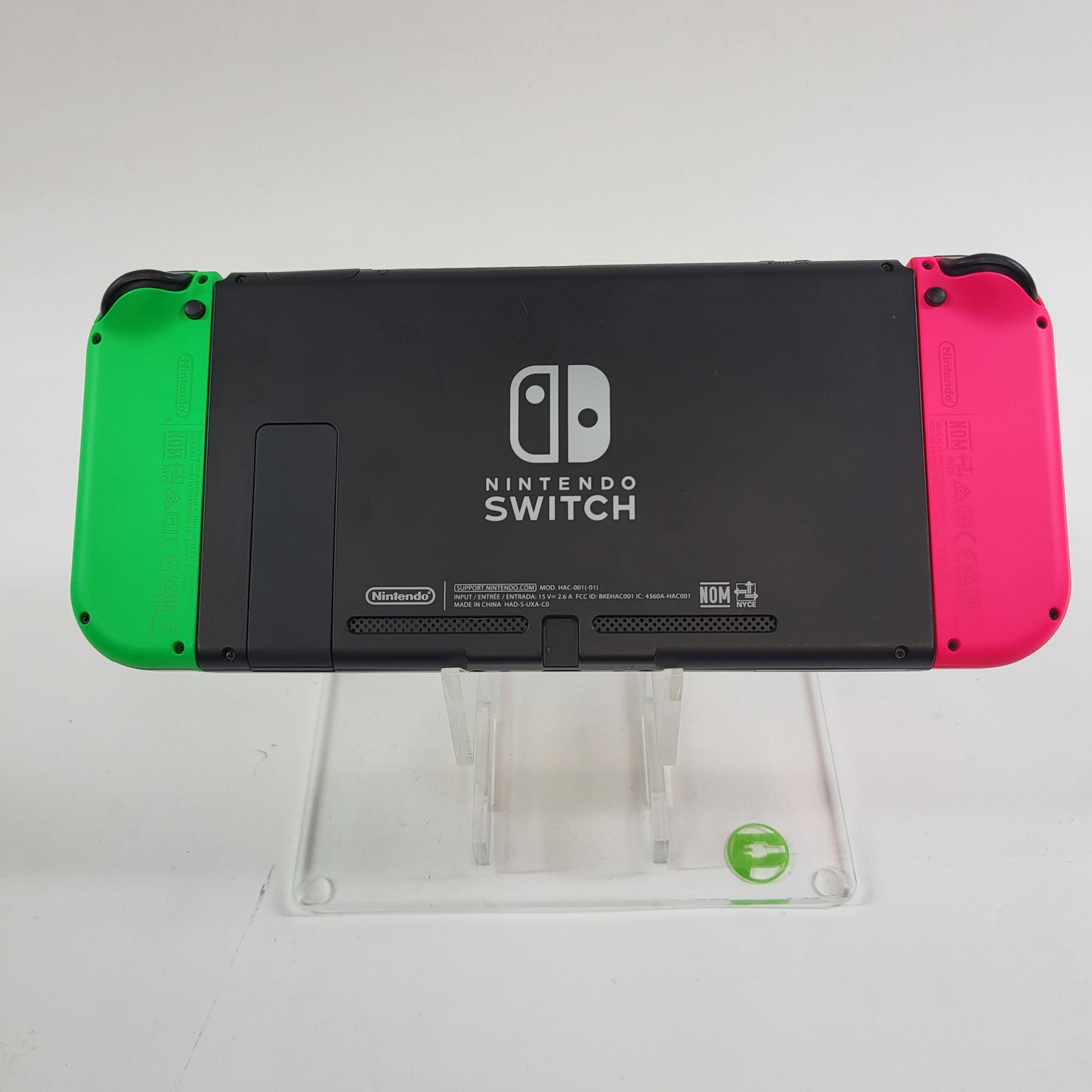 Nintendo Switch v2 Video Game Console HAC-001(-01)  Pink/Green