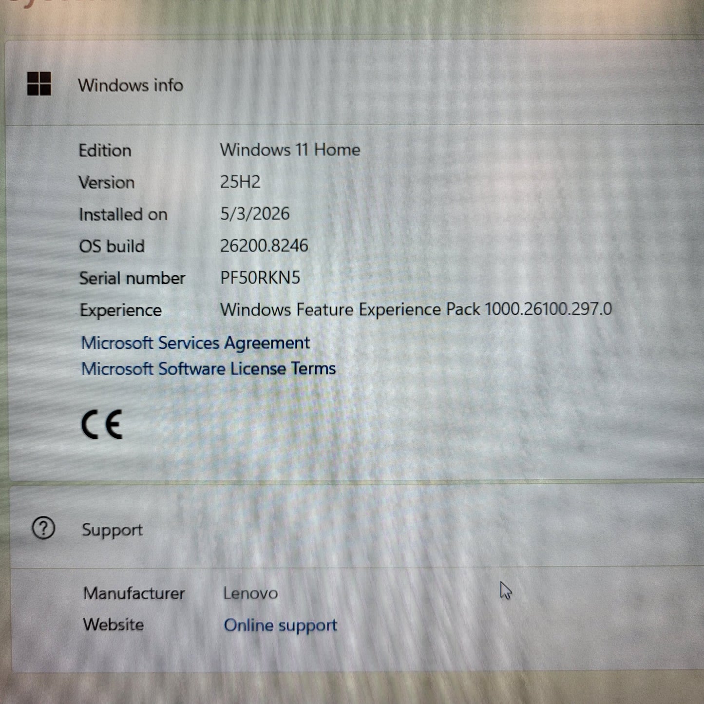 Lenovo IdeaPad 1 15ALC7 15.6" Ryzen 7 5700U 1.8GHz 16GB RAM 512GB SSD Laptop