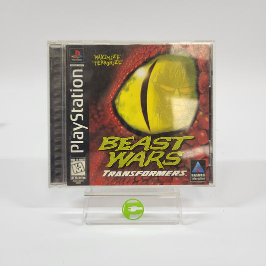 Beast Wars Transformers (Sony PlayStation 1 PS1, 1997)