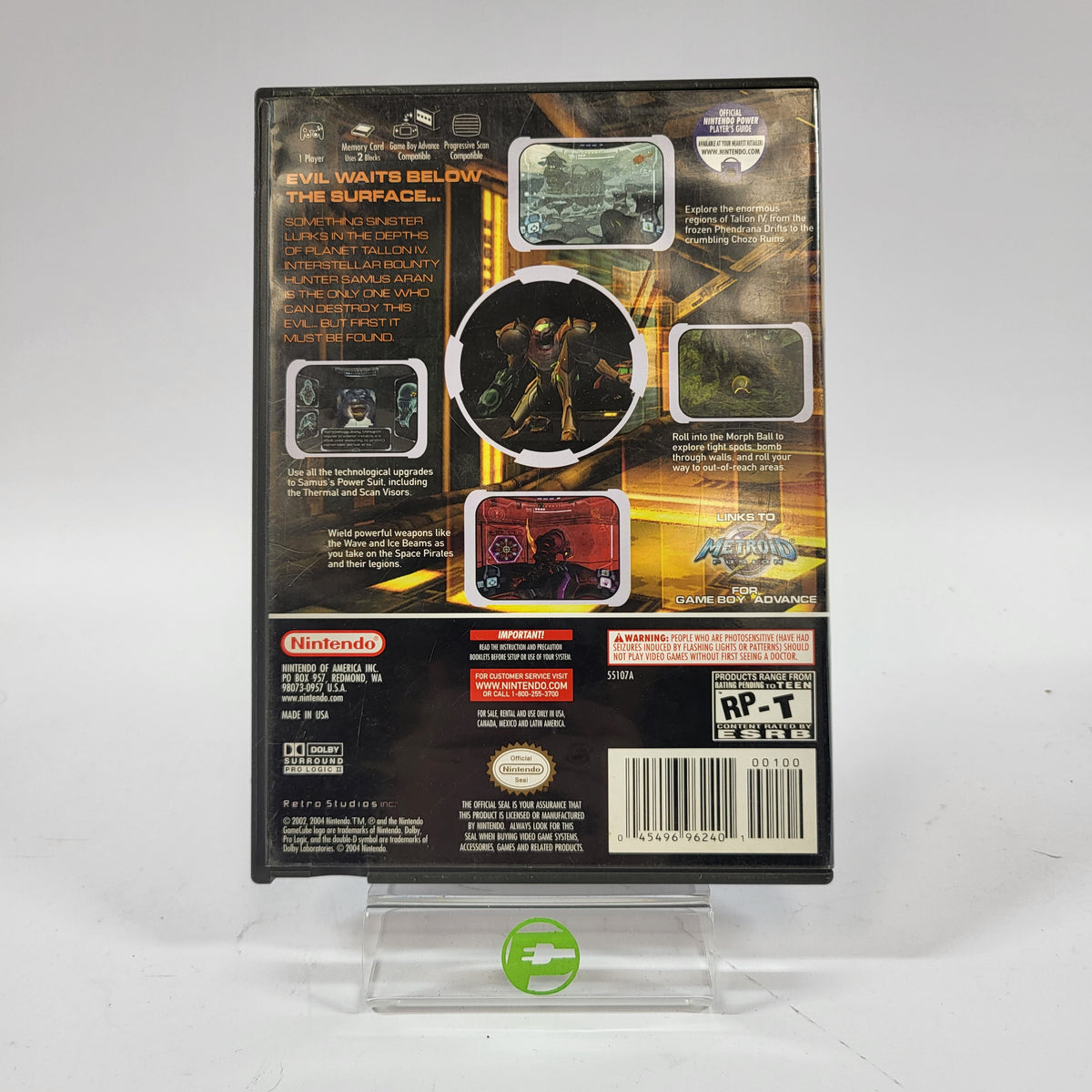 Metroid Prime [Echoes Bonus Disc] (Nintendo GameCube, 2002)