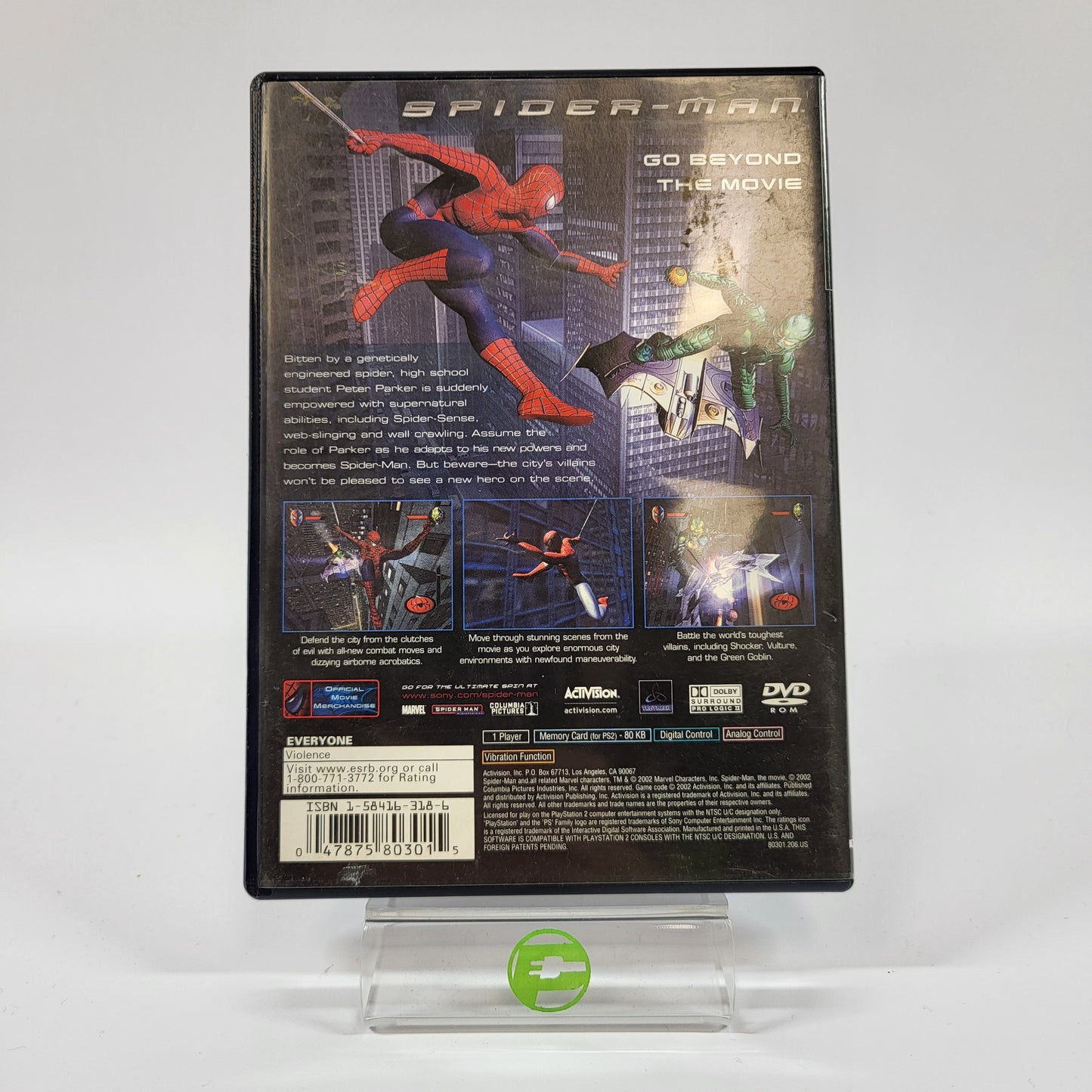 Spiderman (Sony PlayStation 2 PS2, 2002)