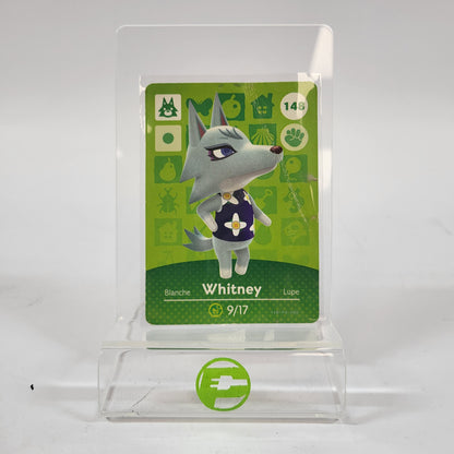 Nintendo Animal Crossing Whitney amiibo Card 9/17