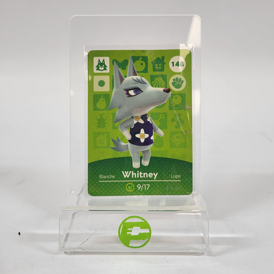 Nintendo Animal Crossing Whitney amiibo Card 9/17