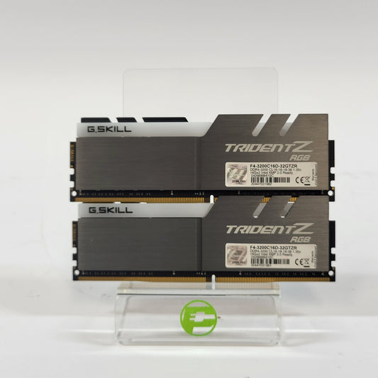 G.Skill Trident Z RGB 32GB (2x16GB) RAM DDR4 3200MHz F4-3200C16D-32GTZR