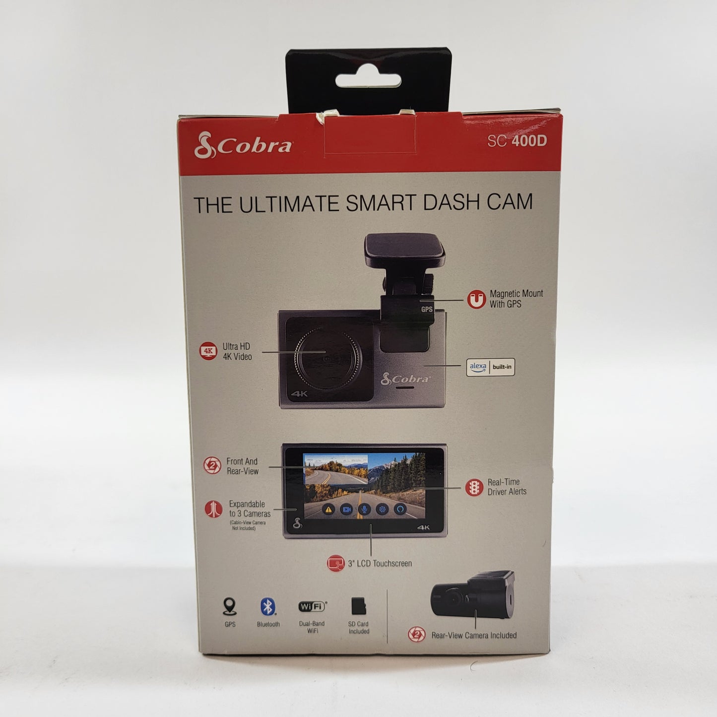 New Cobra  SC 400D Smart Dash Cam