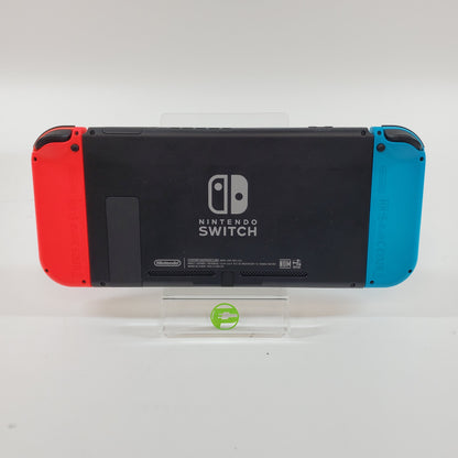 Nintendo Switch v1 Video Game Console HAC-001(-01)  Red/Blue