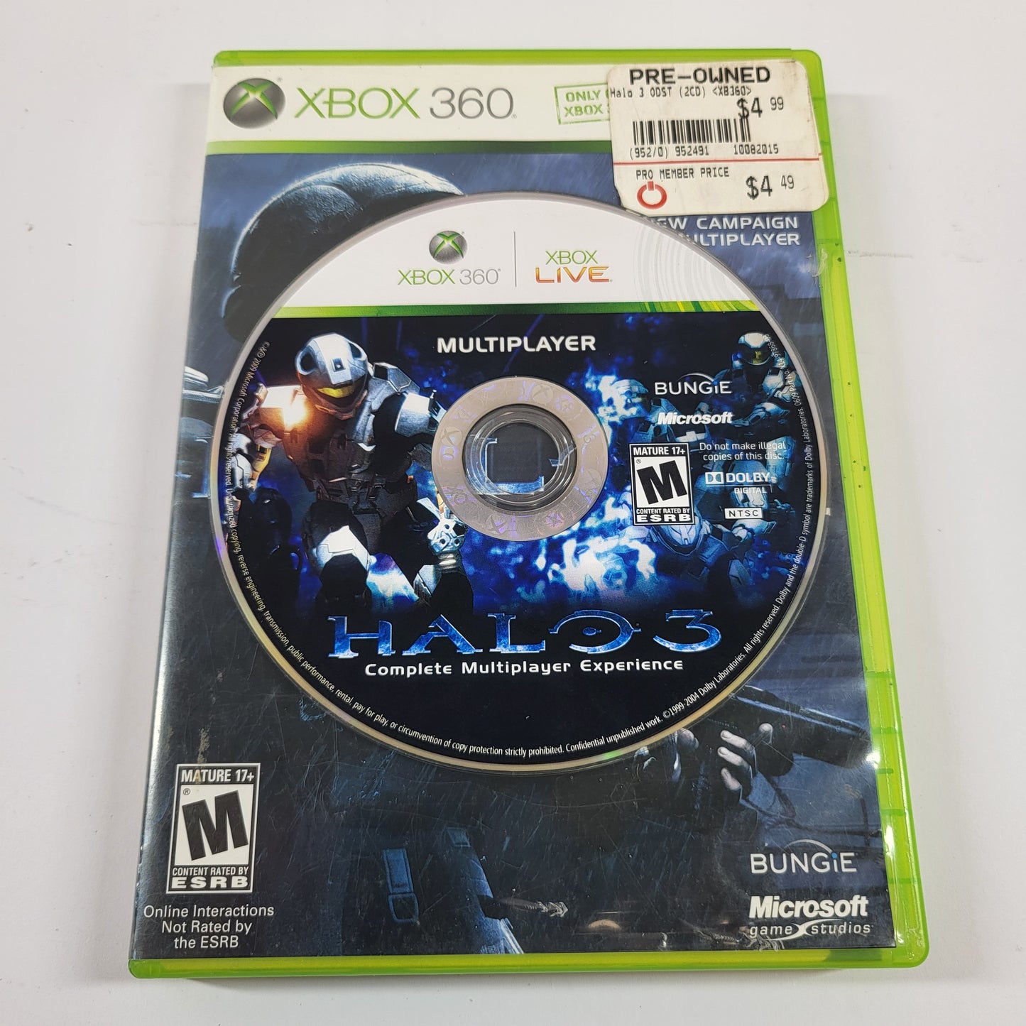 Halo 3: ODST (Microsoft Xbox 360, 2009)